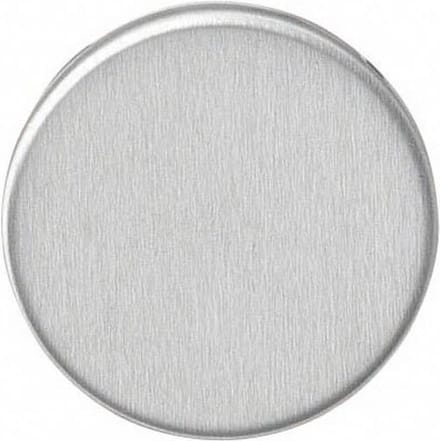 Intersteel Rozet plat verdekt rvs geborsteld