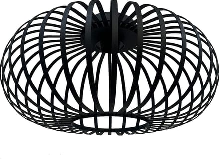 Bamyum Plafondlamp Vertigo Cage Metalen Zwart Moderne Lamp