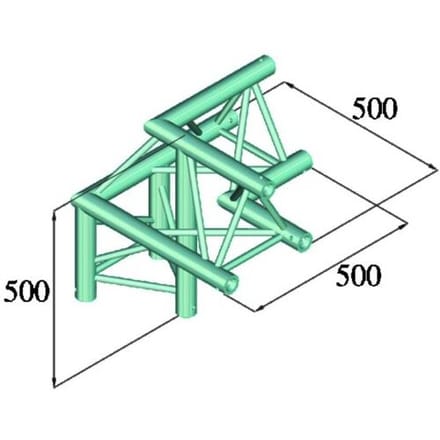Alutruss 608AL-31 Hoek