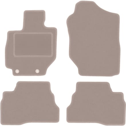 Beige veloursmatten voor: Suzuki Jimny II offroad (2018-)
