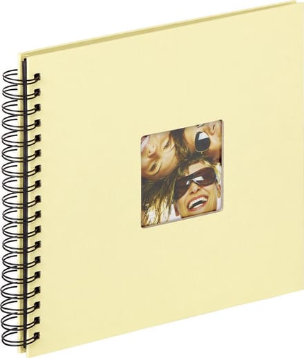 Walther SA-108-H Fun - Spiraal album - Formaat 26 x 25 cm - Crème