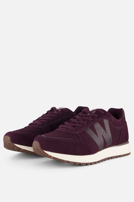 Woden Woden Ronja Icon Sneakers paars Suede