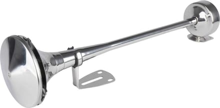 Claxon toeter - 520 mm - chrome - 120 decibel - luchthoorn