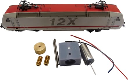 micromotor NF045C motor ombouwset voor Fleischmann BR 128