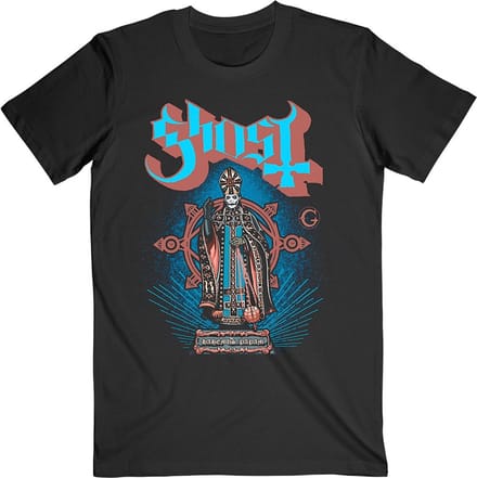 Ghost - Habemus Papam Heren T-shirt - M - Zwart