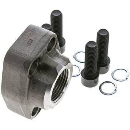 1-1/4'' SAE Flens 3000 psi Blank staal met G1'' Binnendraad ISO 6162-1