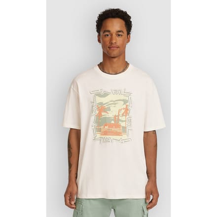 O'Neill Photo Front Print T-Shirt wit