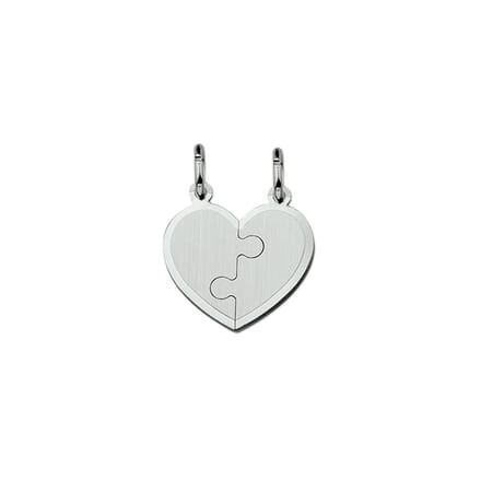 zilver gerhodineerd breekhartje puzzel mat 1323379