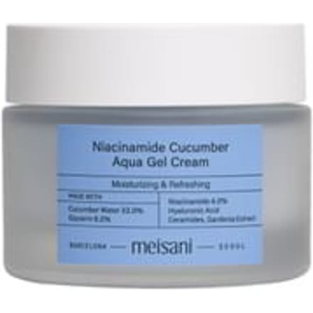 MEISANI - Niacinamidecrème met komkommerwater (gel) 50 ml crème