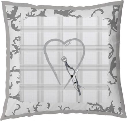 Stapelgoed Sweet Heartz - Sierkussen - Grijs - 75x75