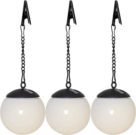 Star Trading buitenhanglamp op zonne-energie, globe