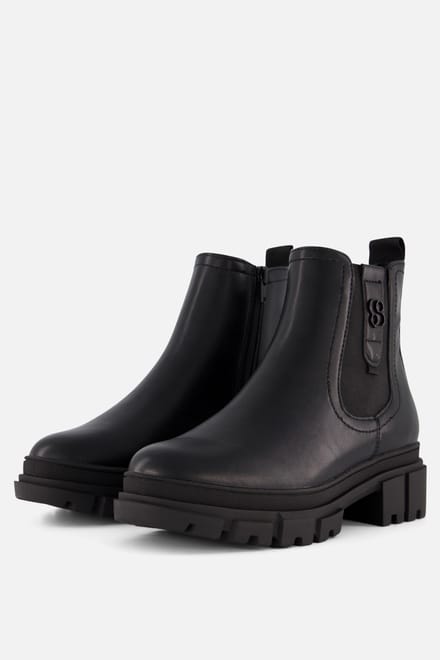 S.Oliver Chelsea boots zwart Synthetisch - Dames - Maat 39