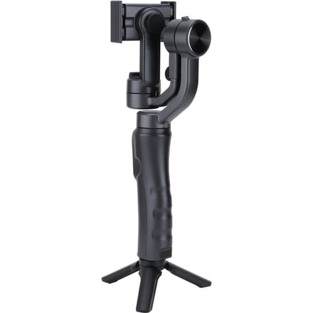 F6 Stabilisateur Gimbal Portatif à Trois Axes Vlog Diffusion en Direct Anti-secousse Support de Téléphone gray