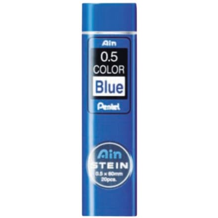 Potloodstift pentel ain stein hb 0.5mm blauw koker