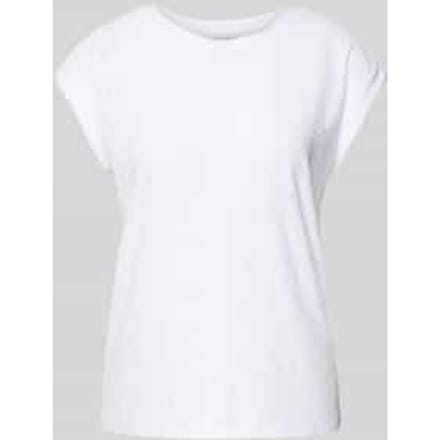 T-shirt met broderie anglaise, model 'Blond'