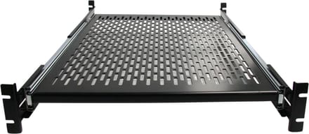 StarTech.com UNISLDSHF19 - 2U - Sliding Rack Shelf