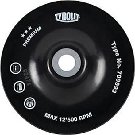 TYROLIT Steunschijf vezelschijven PAD UNI Ø125 mm M14 hard - 7099...