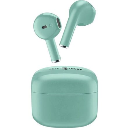 Cellularline In Ear headset Bluetooth, Draadloos Groen Oplaadbox Mobiele telefoon