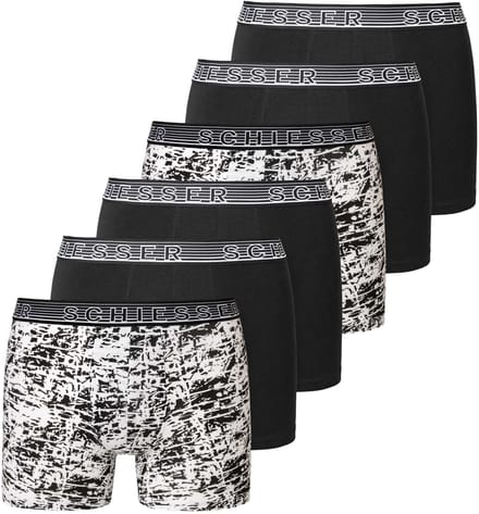 SCHIESSER Boxershorts Set van 6