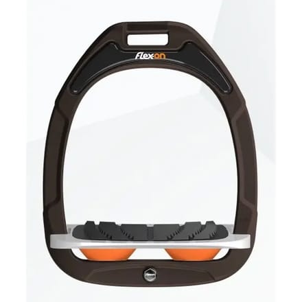 Ingeloten Steigergrepen Bruin/Grijs/Oranje Flex-On Green Composite