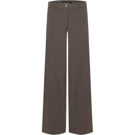 Linnen broek met steekzakken model 'ADRIENNE'