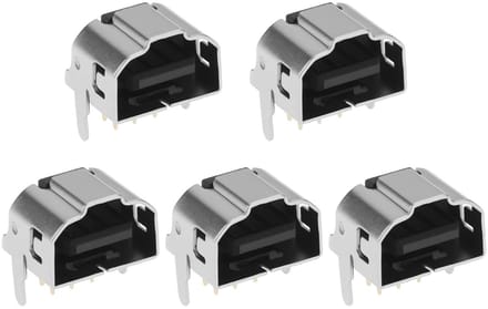 Dailygoods - 5 Stuks Link Connector Socket voor GBA SP Game Console