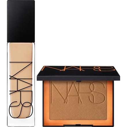 NARS Natural Longwear Foundation 30ml and NARS Blush Orgasm 4.8g Bundle (Various Shades) - Santa Fe