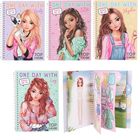 Depesche - TOPModel Dress Me Up for One Day - stickerboek - 1 stuk