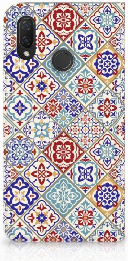 Huawei P Smart Plus Standcase Tiles Color