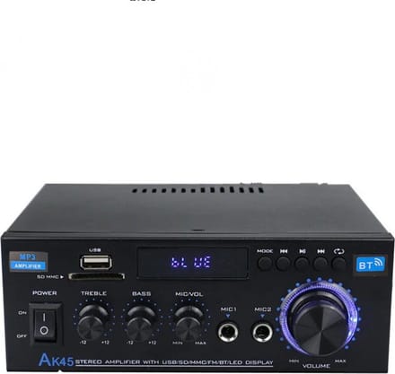 HIFI Bluetooth Power Amplifier | 800W | Digitale Versterker | Stereo Surround | Mediaspeler | Karaoke