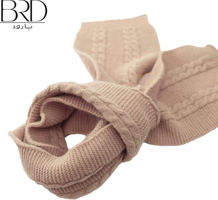 Winter Kind Sjaal Beige - 2-5 jaar - Gebreid