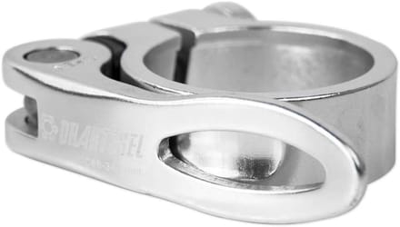 Fiets Zadelpenklem Snelspanner voor Hoogteverstelling Zilver