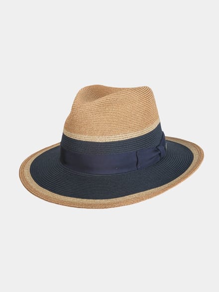 Emeric - Toyo hoed - Marine blauw