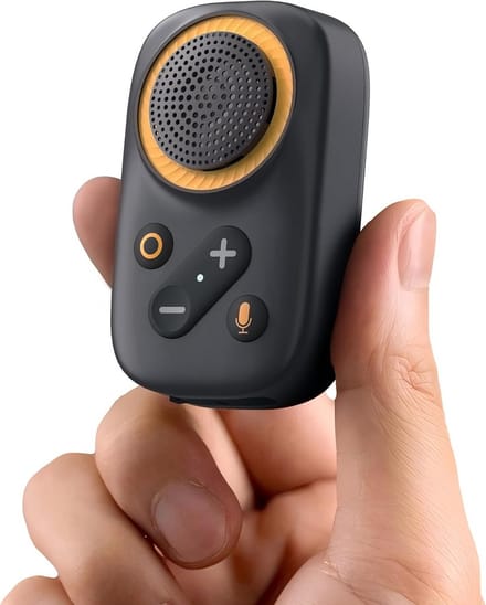 Draagbare Bluetooth Luidspreker - Clip-on Speaker - Buiten Muziek - Lange Speeltijd - Mini Formaat - Zwart
