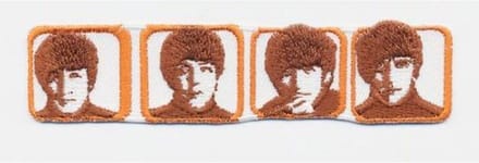 The Beatles - Heads In Boxes Patch - Multicolours
