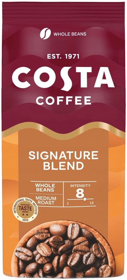 Costa Coffee Signature Blend Medium Roast - koffiebonen - 1 kilo