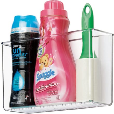 Wand Organizer, Ophangbaar, 14.9 x 7.8 x 12.7 cm, Kunststof, Transparant - iDesign | Affix Linus