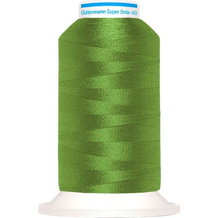Gütermann Super Brite machine borduurgaren - 9152 Bosgroen