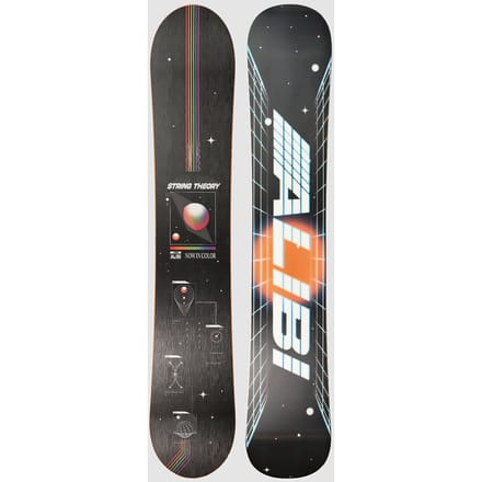 Alibi Snowboards Quantum - String Theory 2026 Snowboard patroon