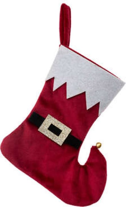 Fééric Lights and Christmas Kerstsok - 14x16cm - Rood