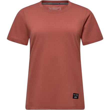 T-shirt met logo-embleem vrouw Salewa Eagle
