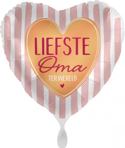 Folieballon - Liefste Oma ter Wereld