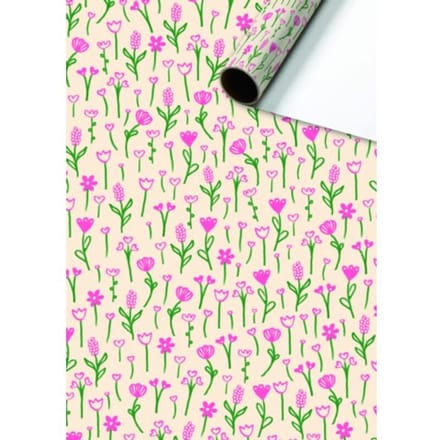 Stewo cadeaupapier primavera, formaat 70 x 200 cm