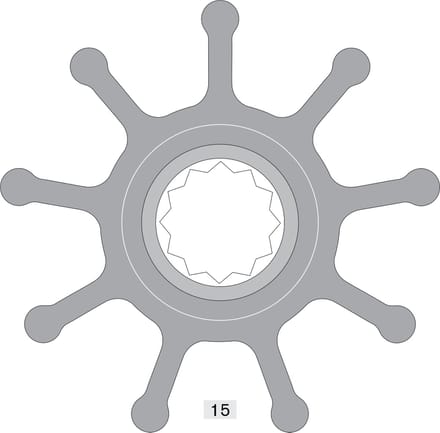 Johnson Pump Impeller 1029B