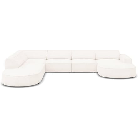 U-bank Jodie bouclé Chaise longue links | Micadoni Home