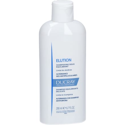 Ducray Elution Milde Evenwicht Herstellende Shampoo | Schilfers 200