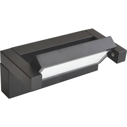 Viokef Buitenwandlamp Gea, donkergrijs