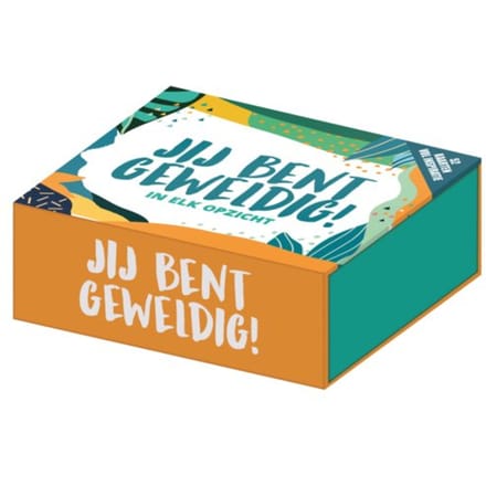 Doosje Vol Geluk - Jij Bent Geweldig! - ImageBooks Factory