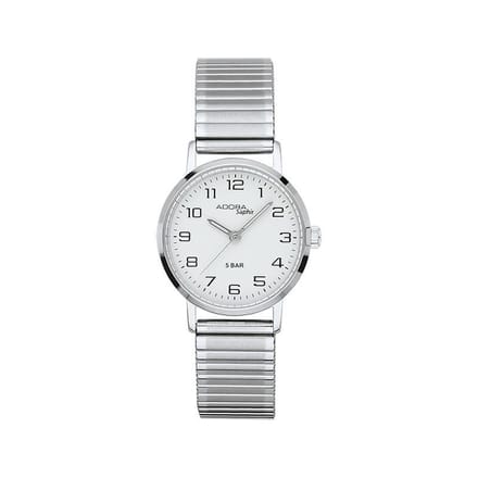 Dames horloge met  saffier glas rekband AS4248