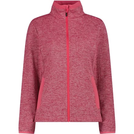 Damesfleece met rits CMP Knit Tech